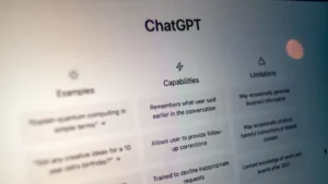 ChatGPT Start Screen